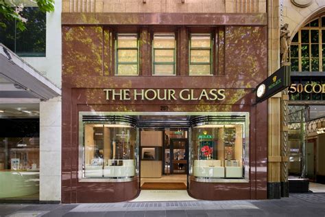 the hour glass melbourne rolex.